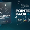 Pointers Pack by VES для DaVinci Resolve 30+ анимированных указателей, стрелки, курсоры и фигуры для туториалов и презентаций
